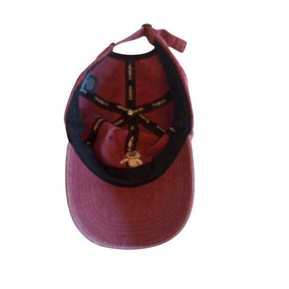 Carbon Elements Adjustable Maroon Baseball Cap Embroidered Robot TV Head - Picture 4 of 6